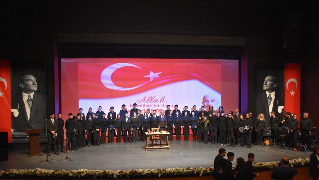İstiklal Marşı'nın Kabulü ve Mehmet Akif Ersoy' u Anma Günü Programı Düzenlendi.